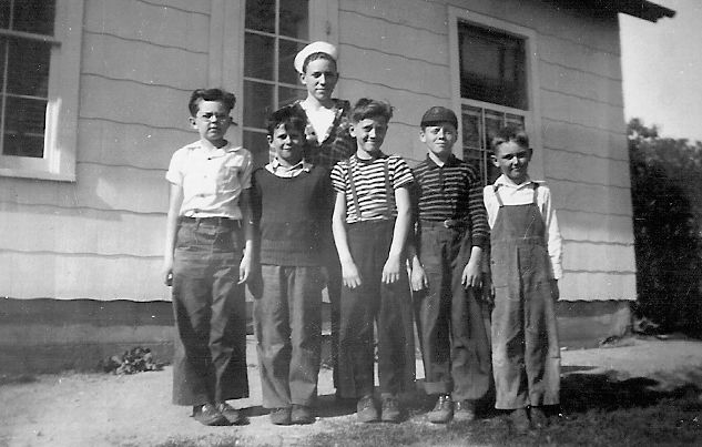 Dale with Cub Scouts in Manchester, MI